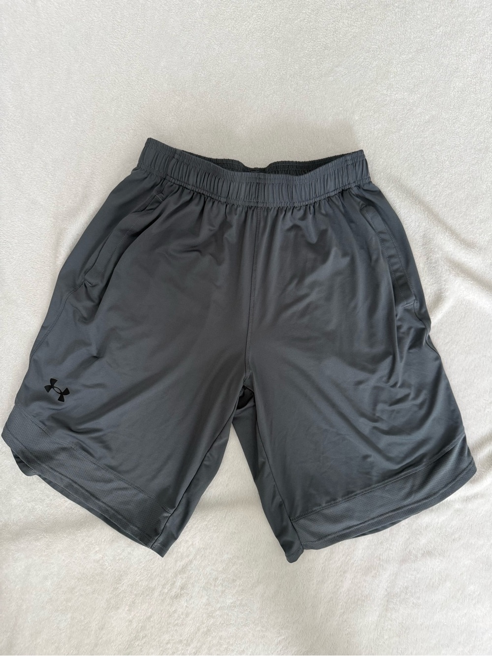 Under Armour Men's Dark Gray Performance Training Shorts